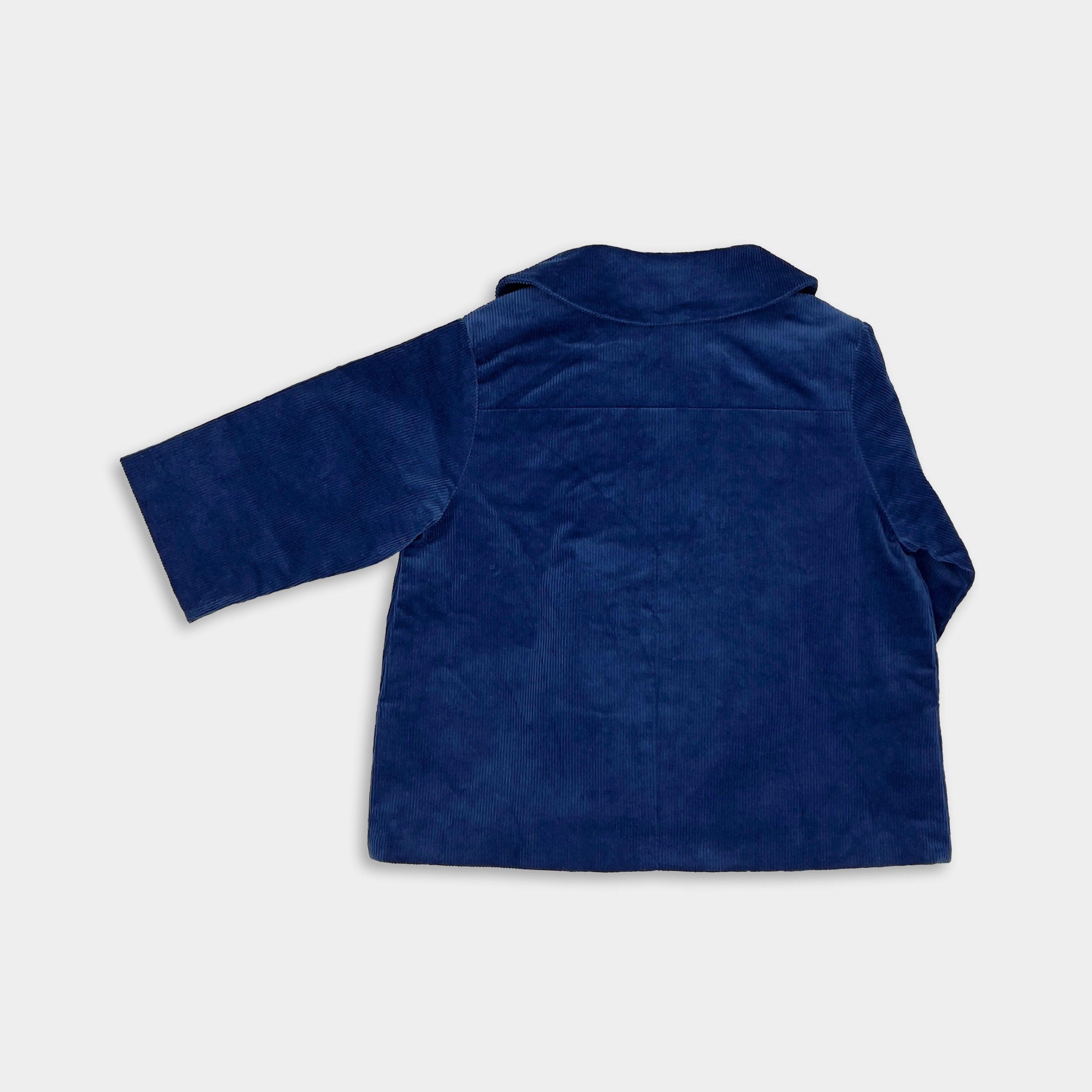 Cornflower Corduroy Coat