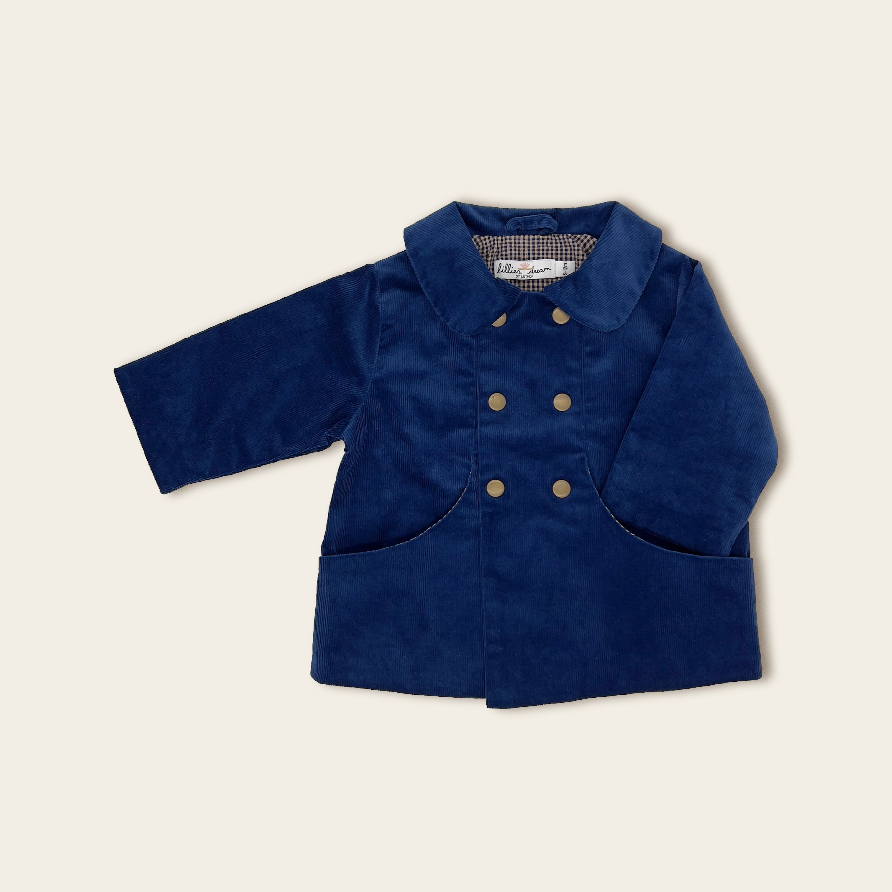 The Cornflower Corduroy Coat