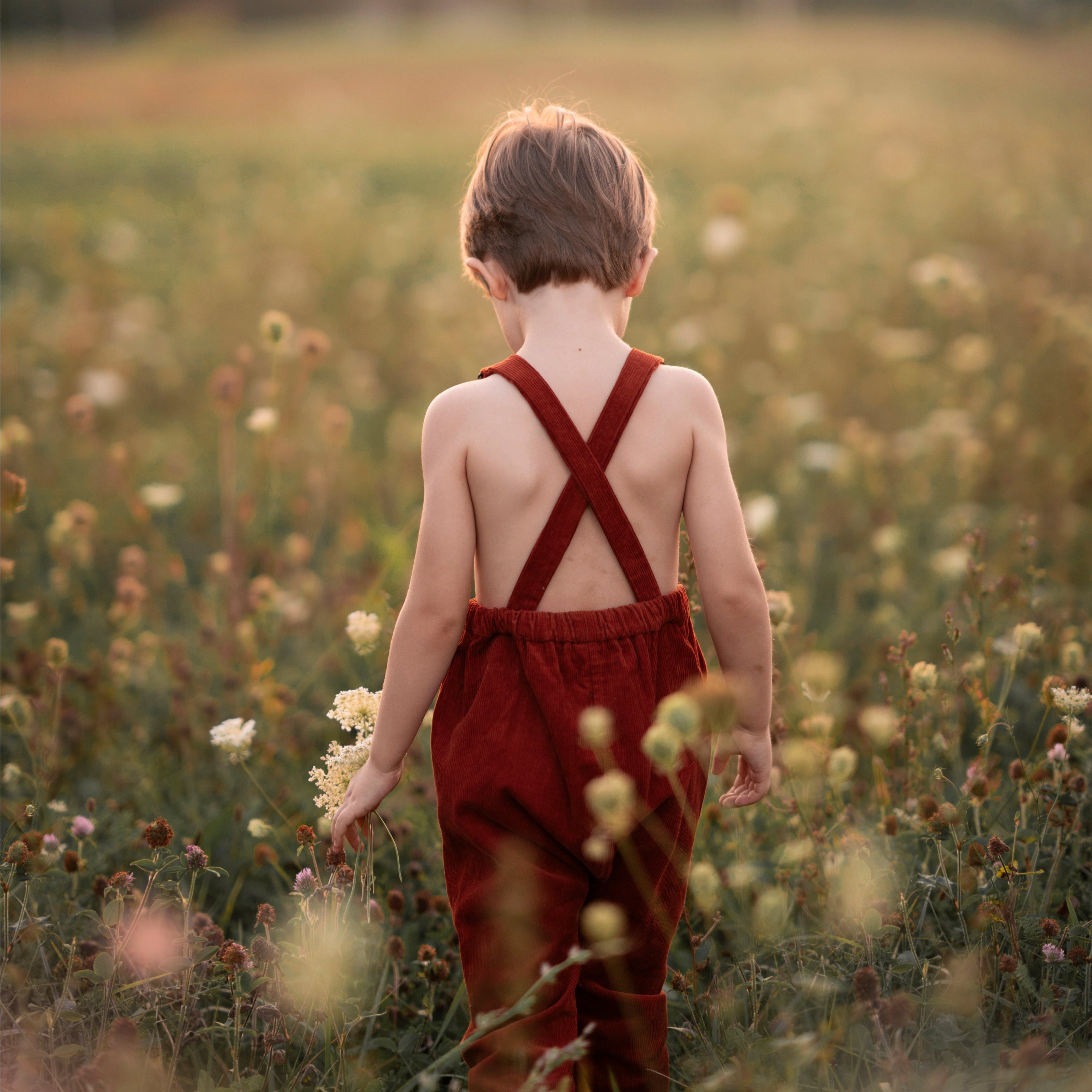 Spice Corduroy Long Overalls