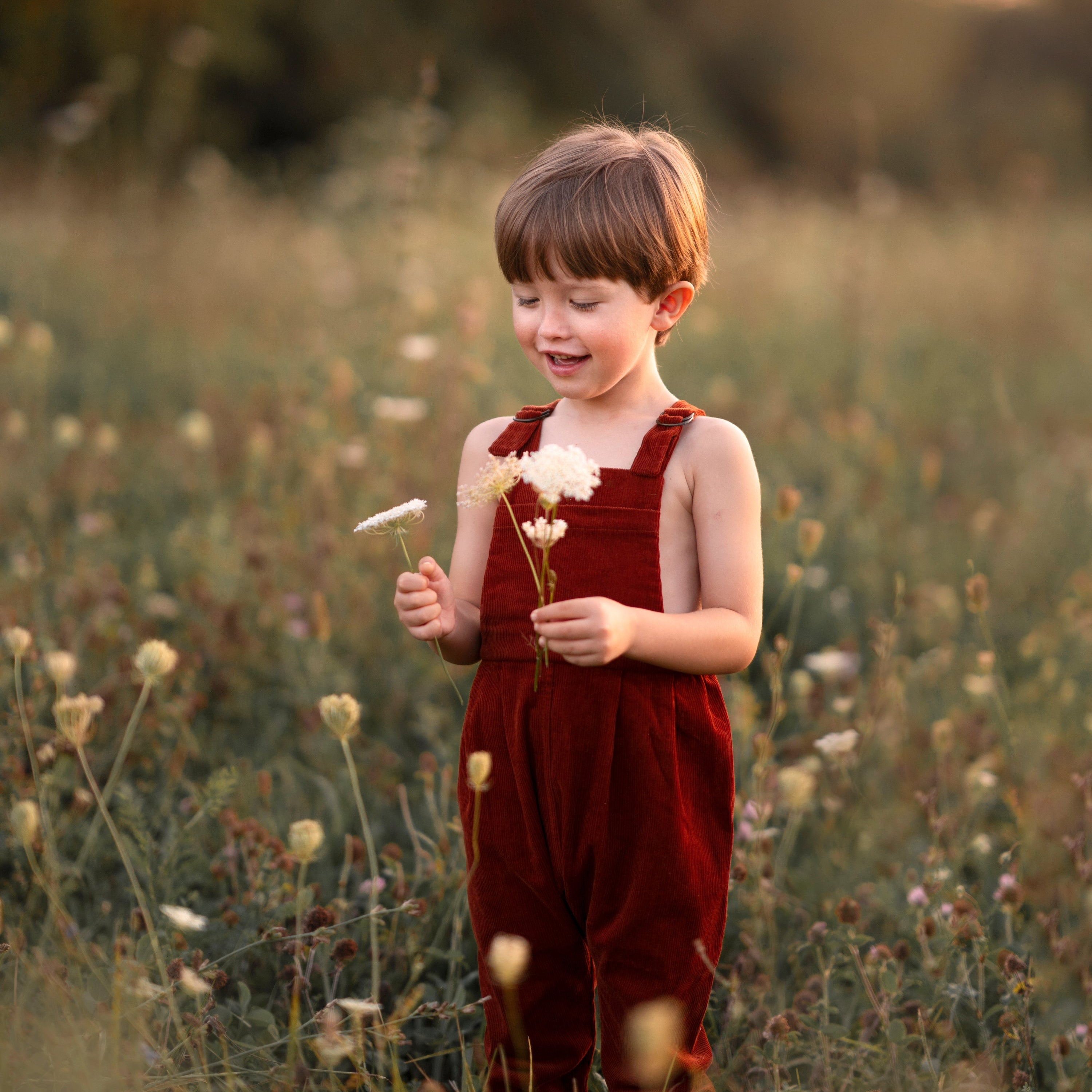 Spice Corduroy Long Overalls