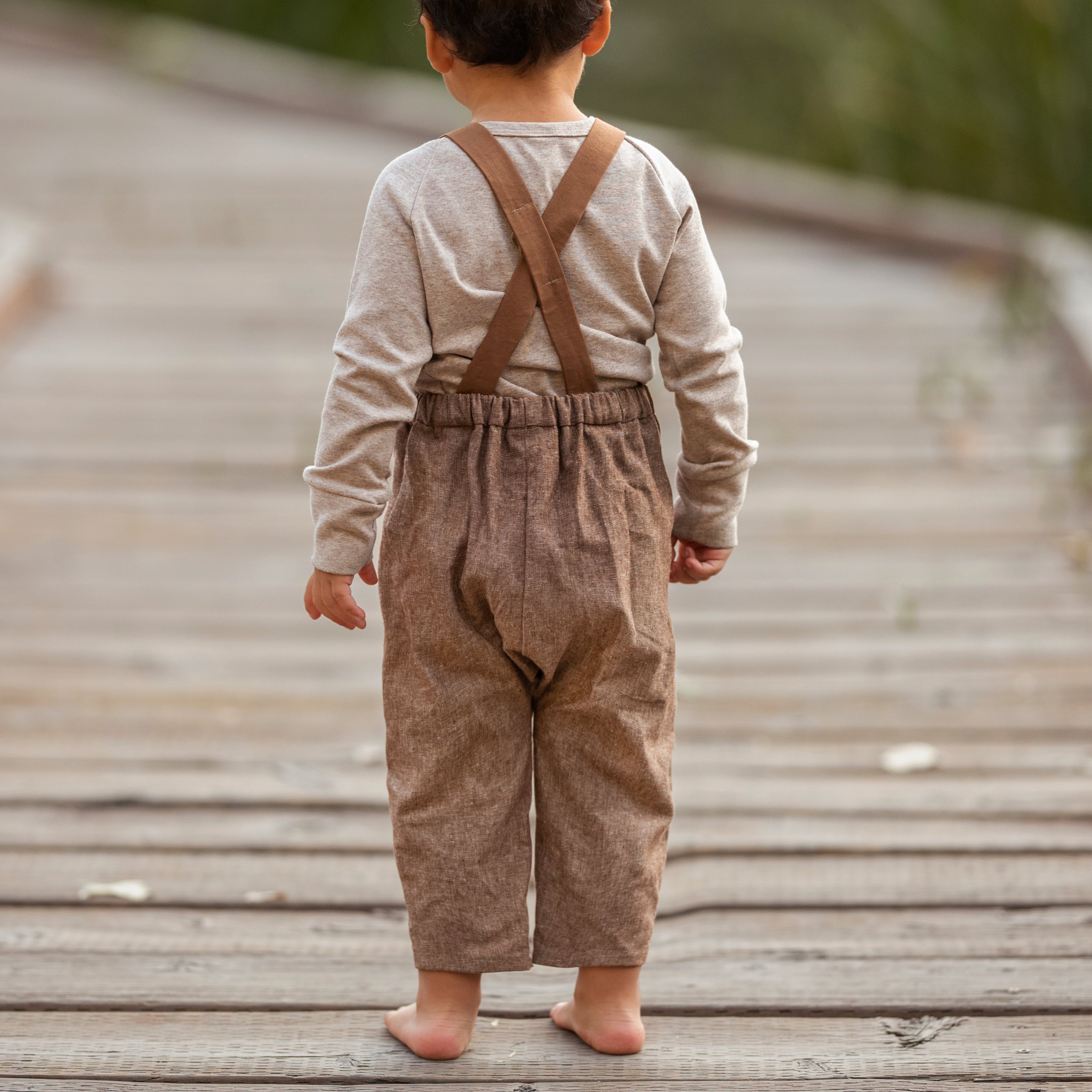 Nutmeg Long Overalls