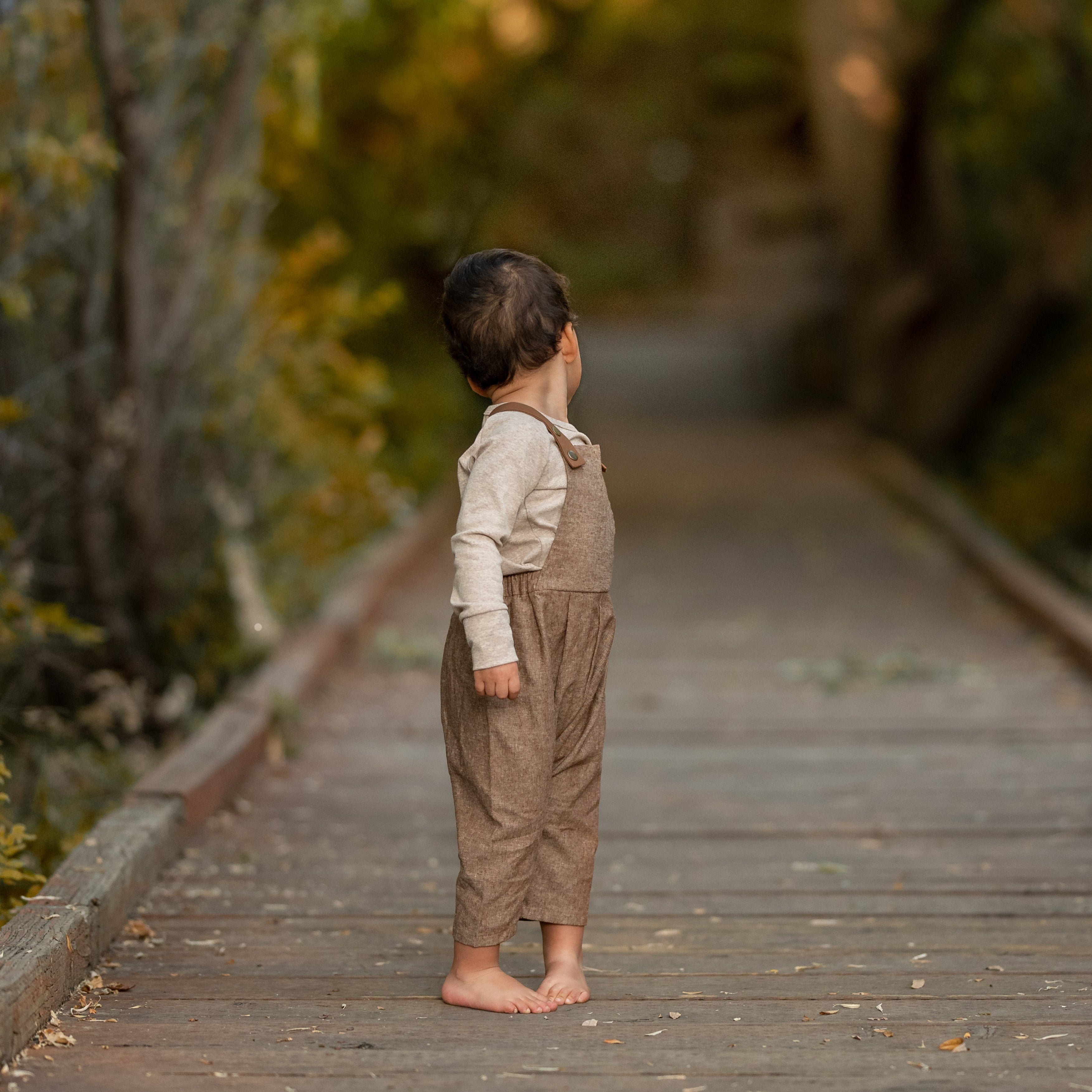 Nutmeg Long Overalls