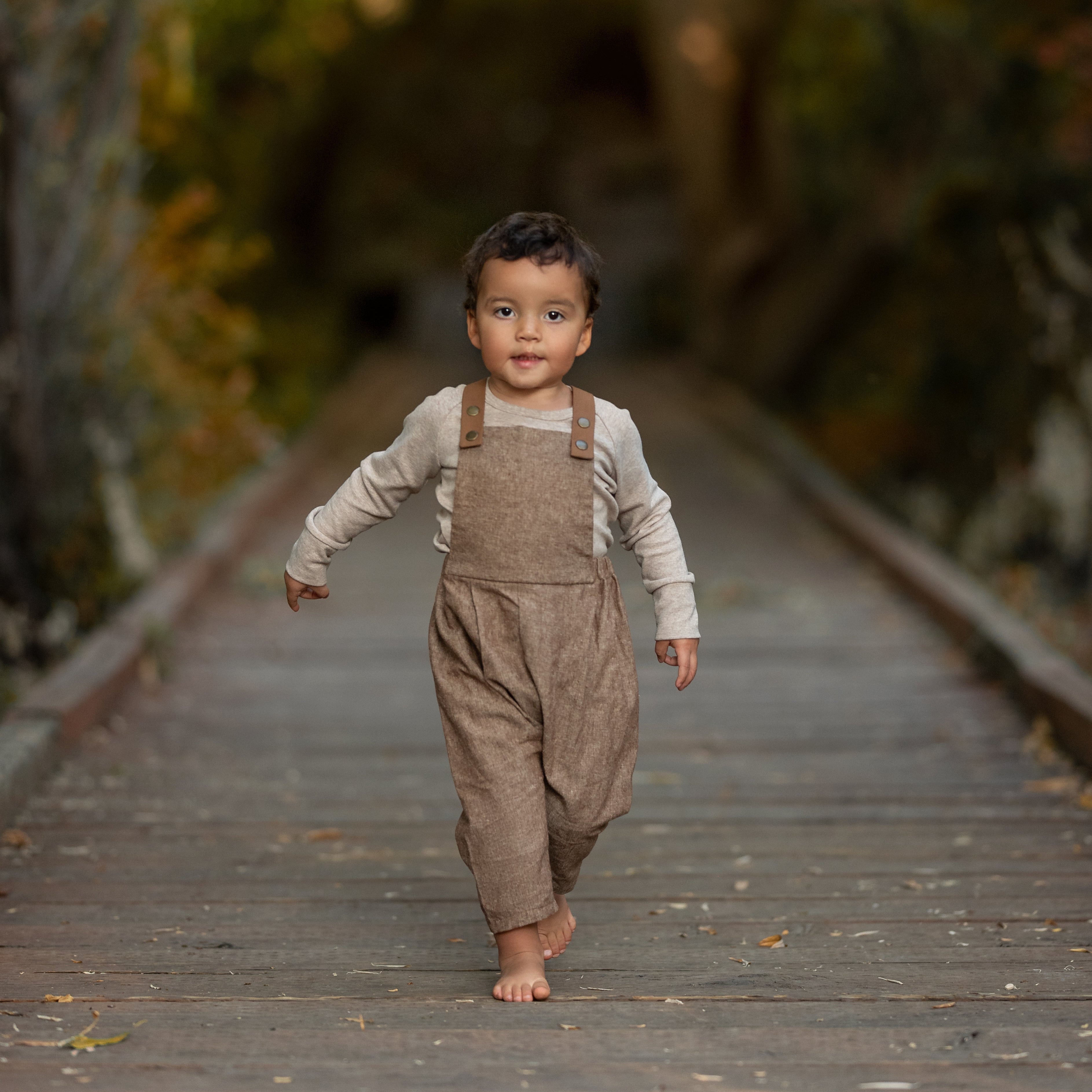 Nutmeg Long Overalls