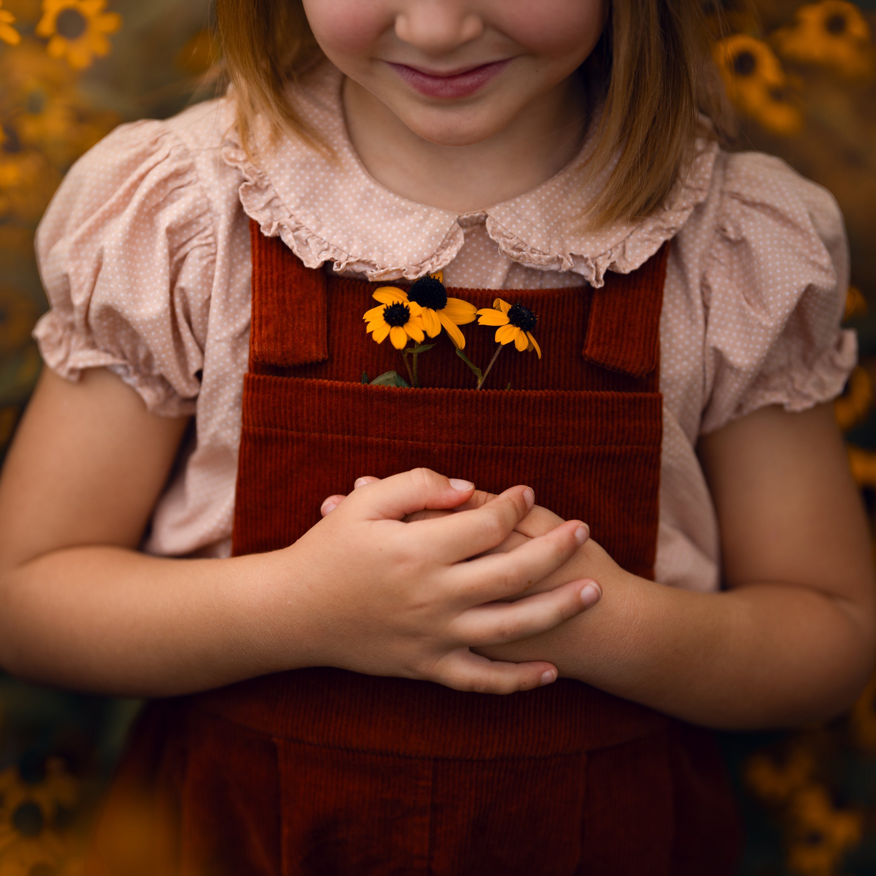 Spice Corduroy Long Overalls