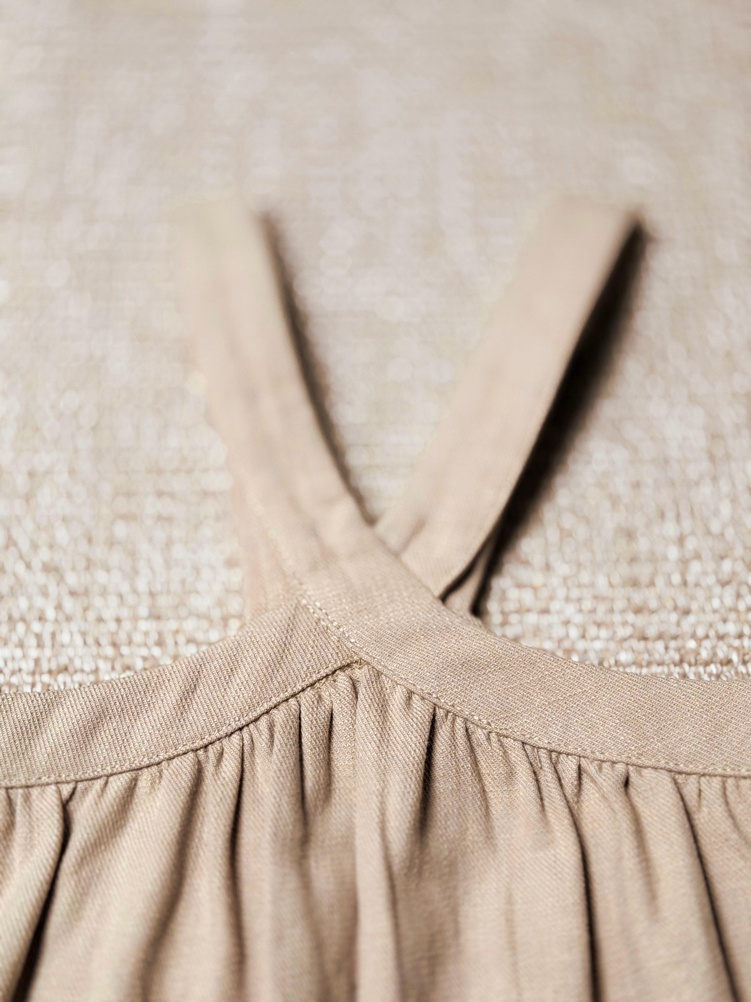 The Fawn Pinafore + Ecruette Blouse Set