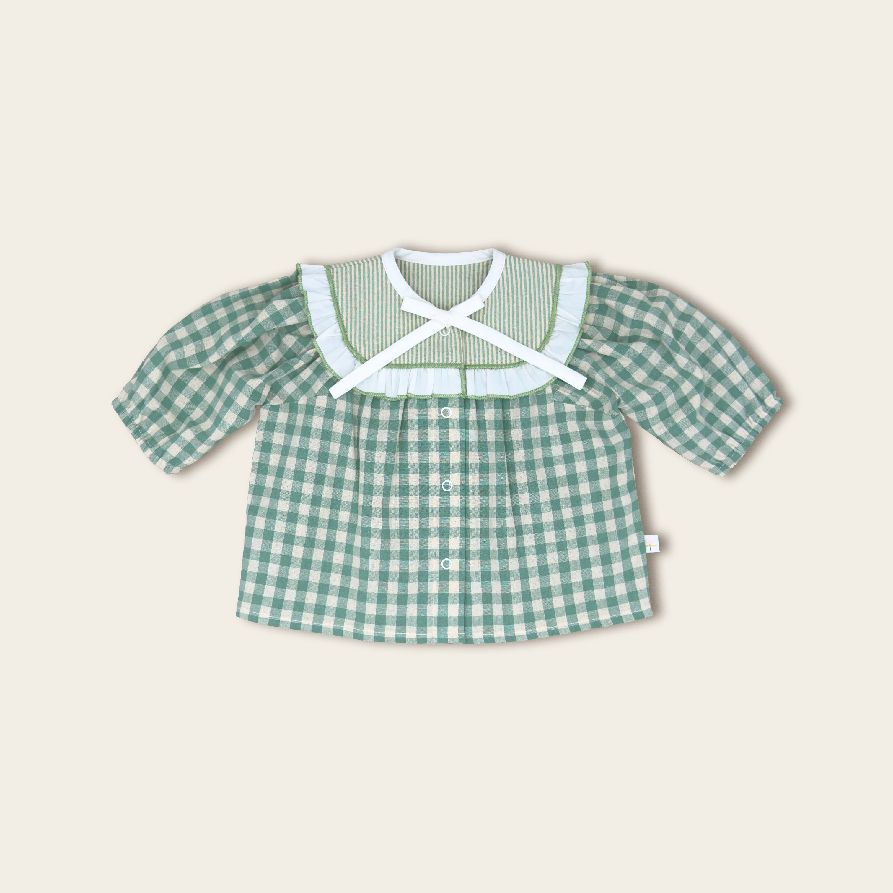 The Sprig Gingham Blouse