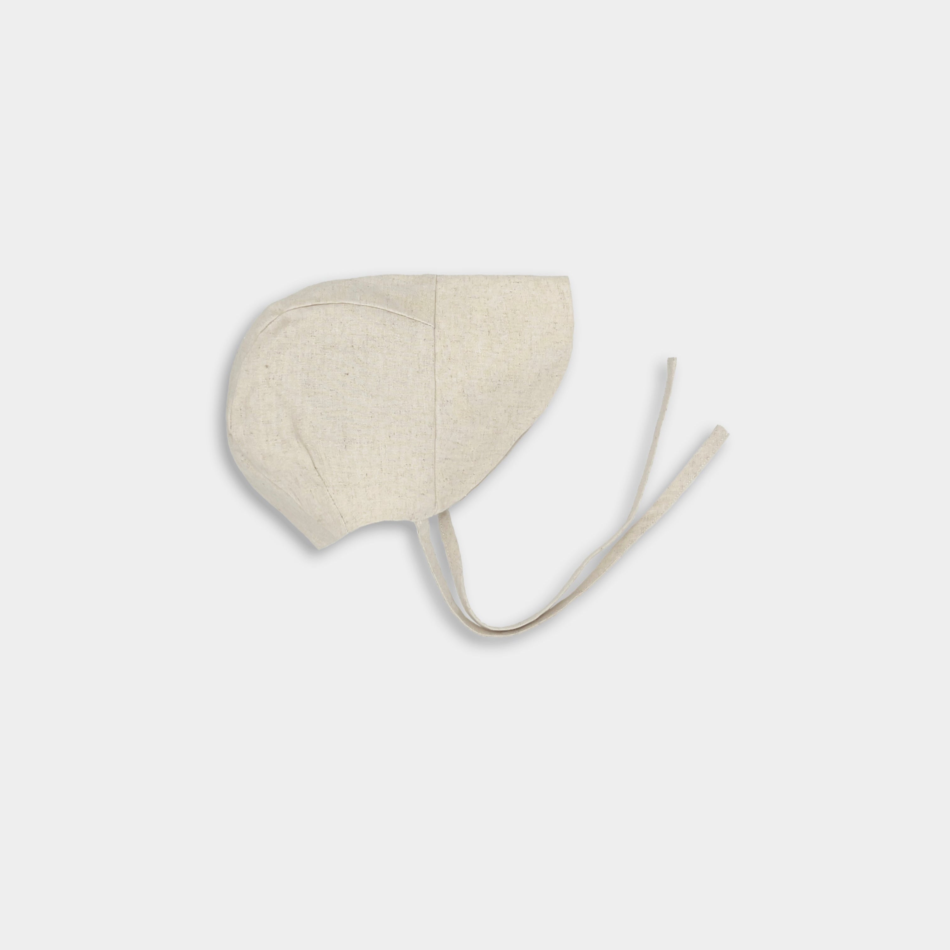 front of natural sunbonnet on a white background