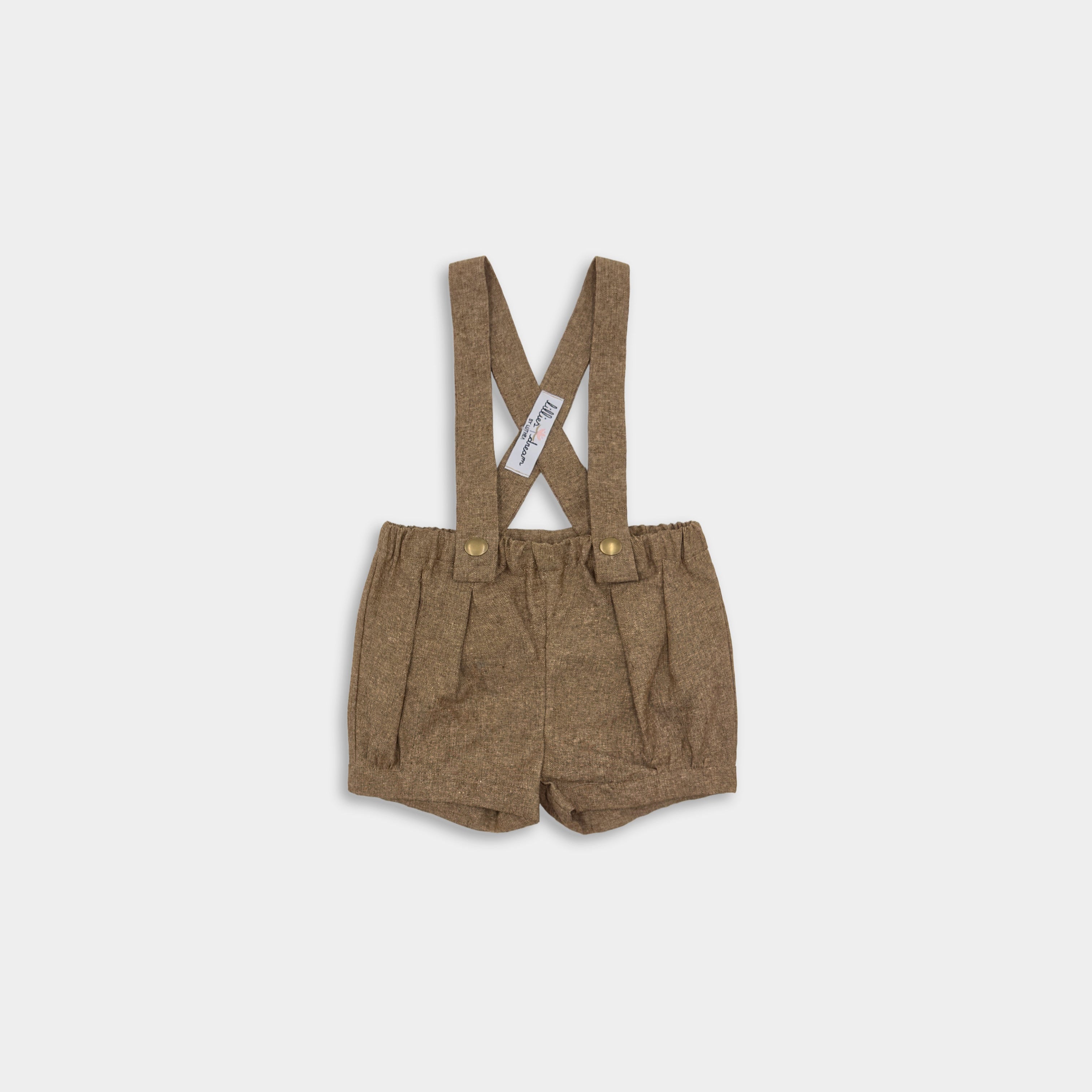 Nutmeg Suspender Shorts