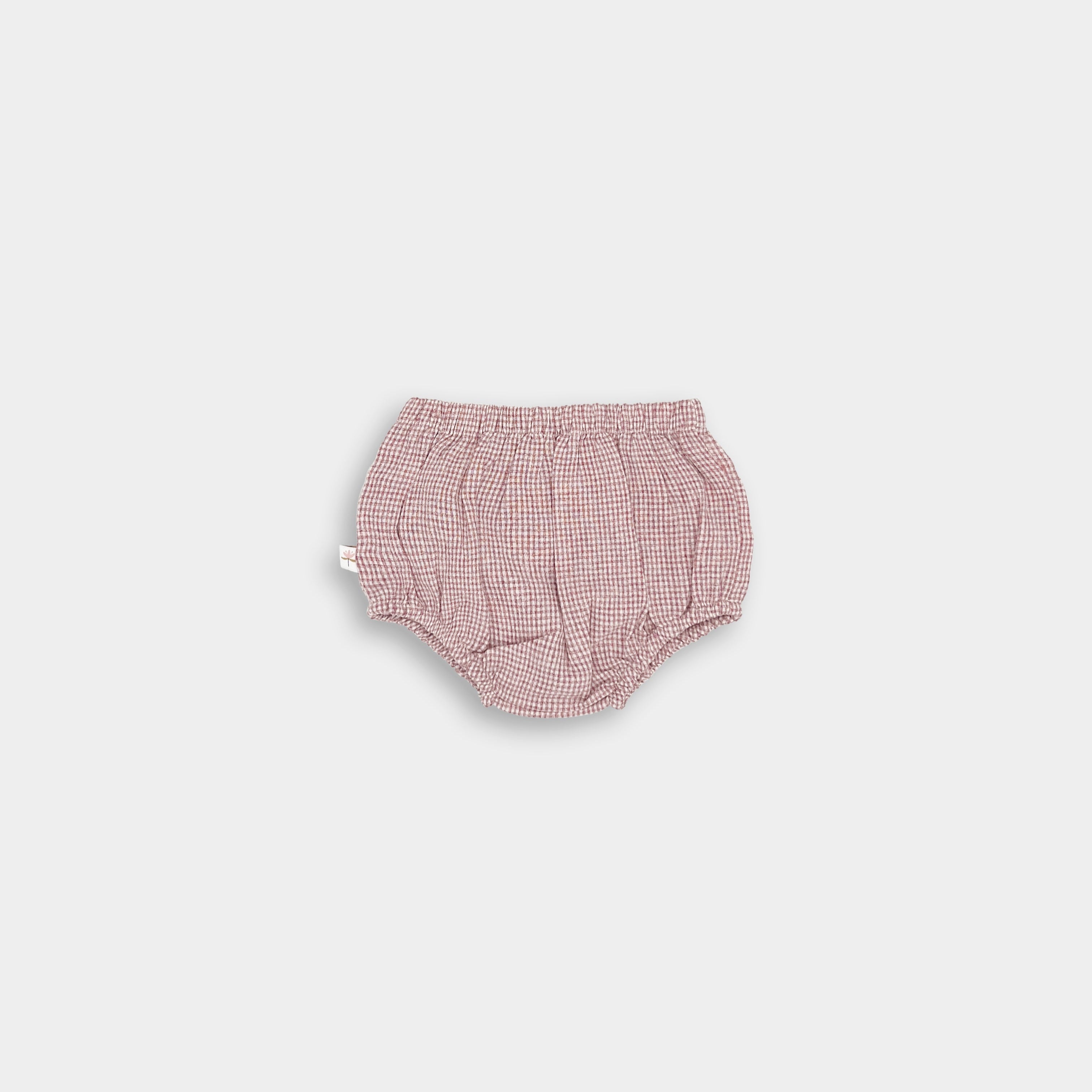 Rust Gingham Bloomers