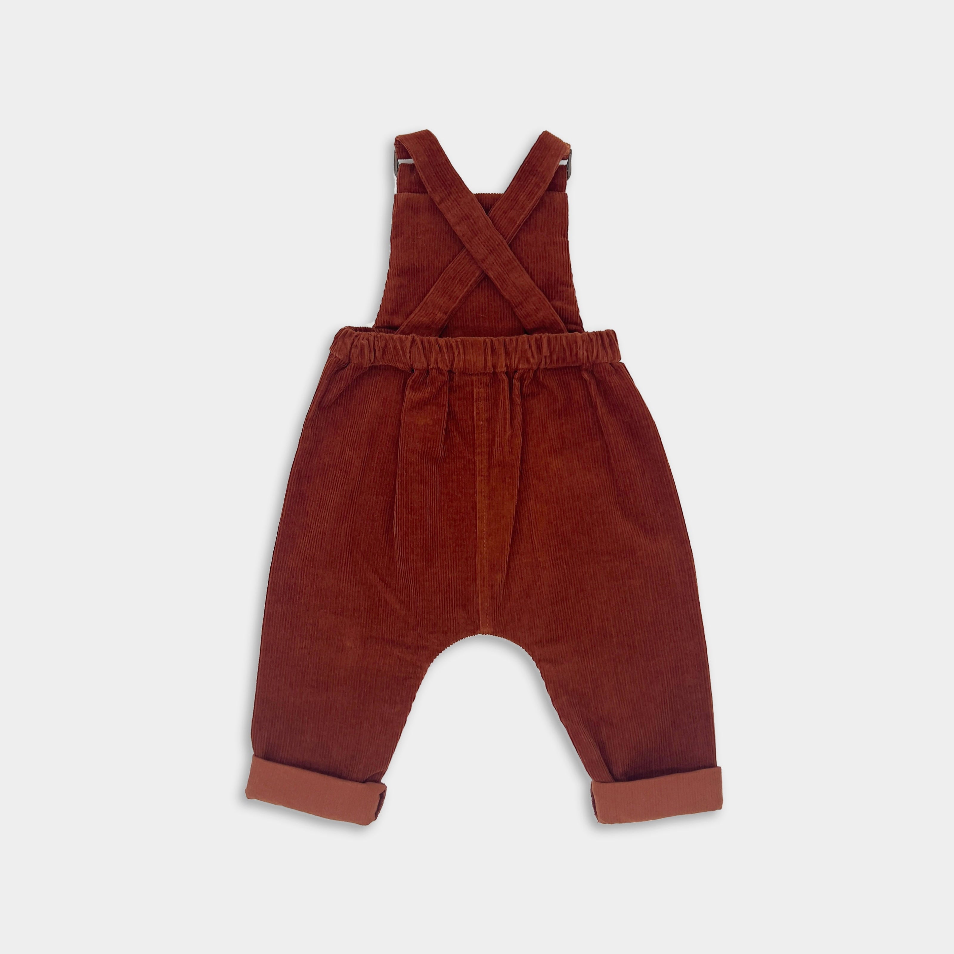 Spice Corduroy Long Overalls