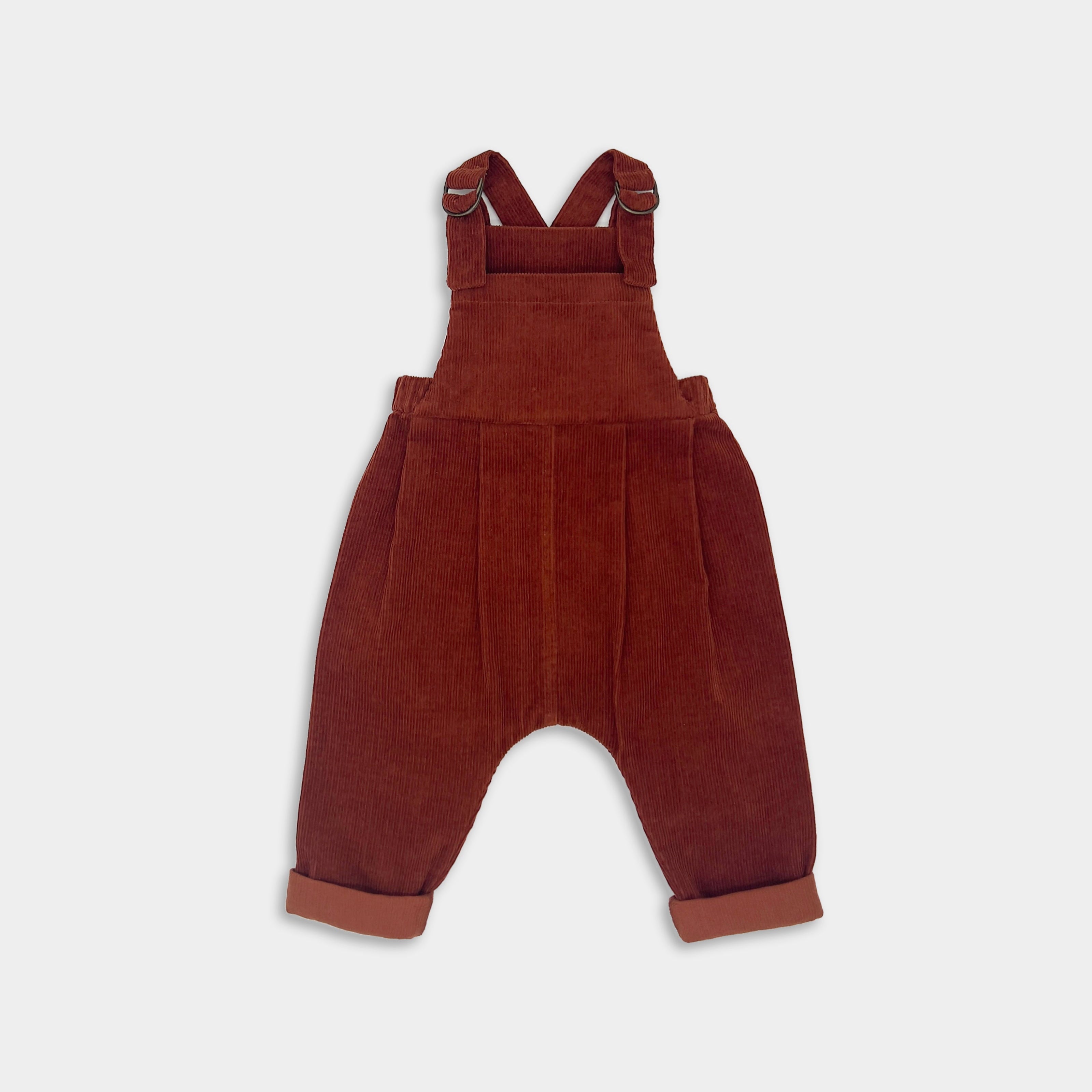 Spice Corduroy Long Overalls