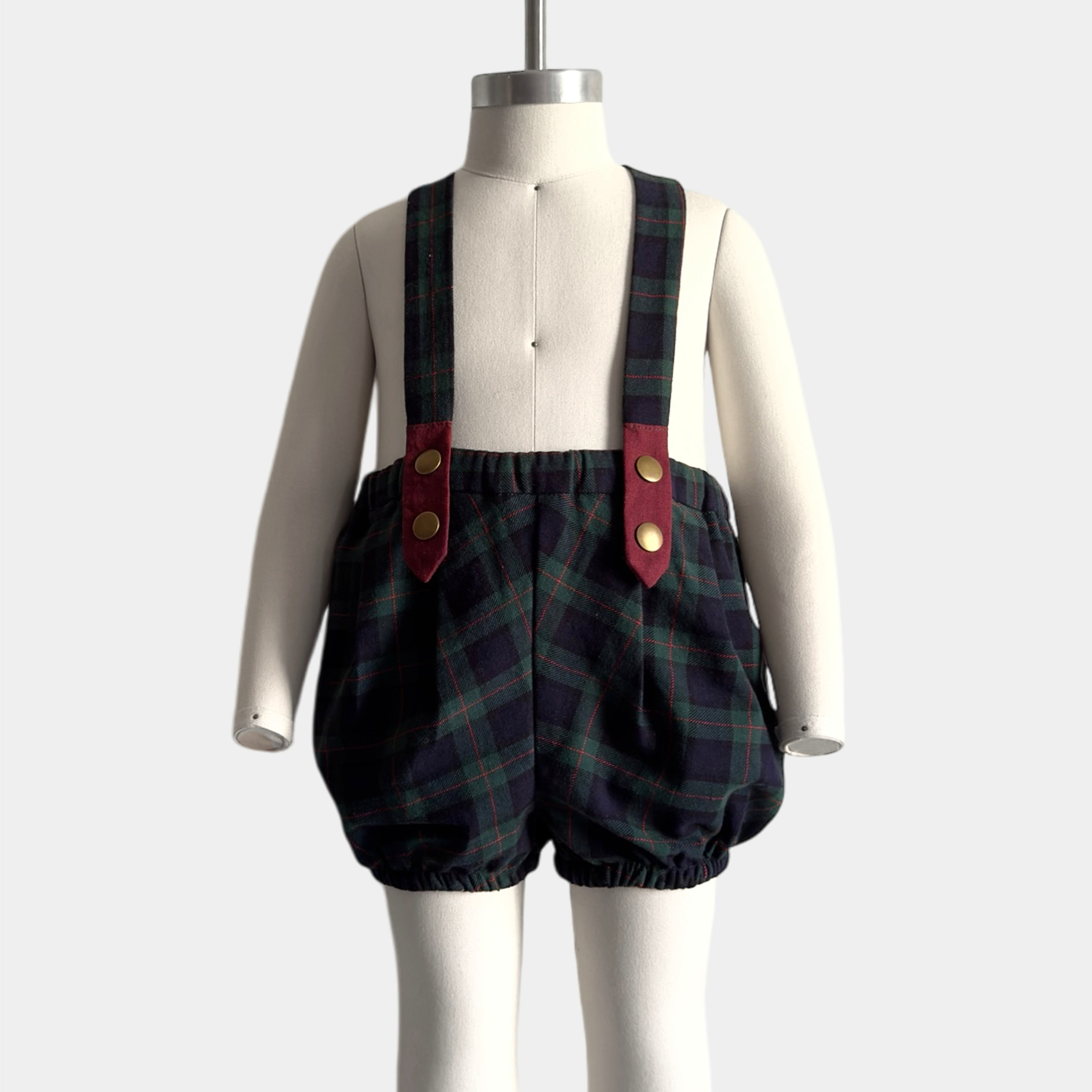 Mistletoe Suspender Bloomers