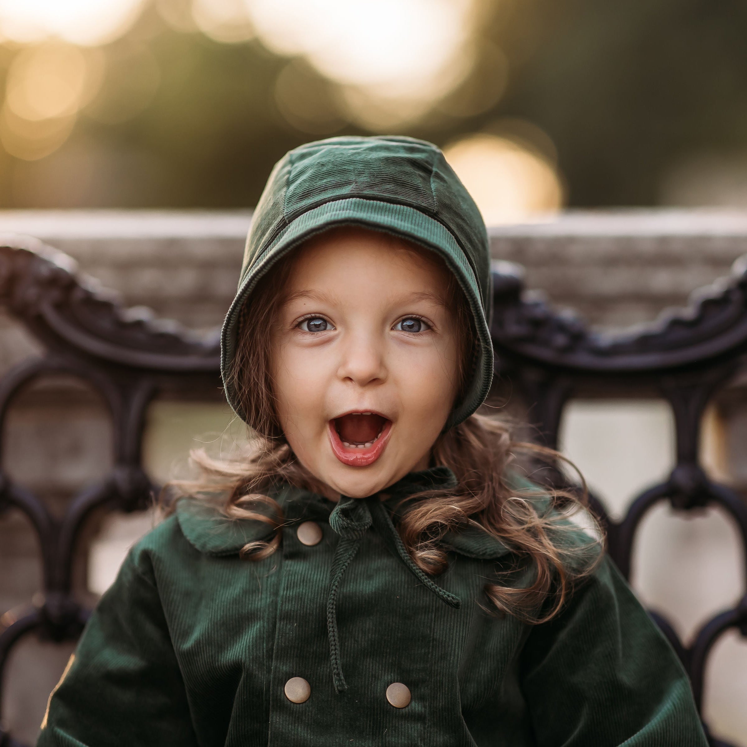 Evergreen Corduroy Coat