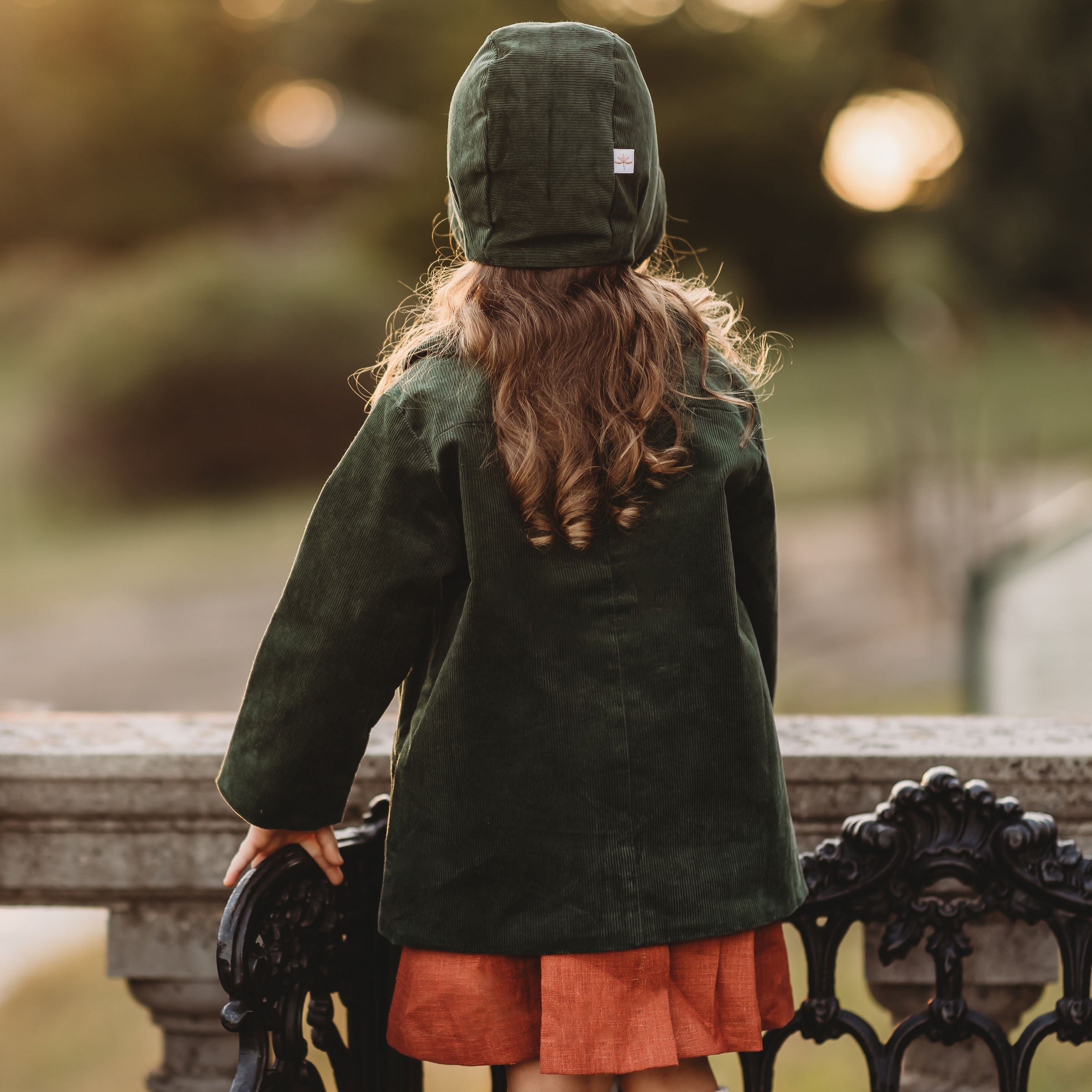 Evergreen Corduroy Coat