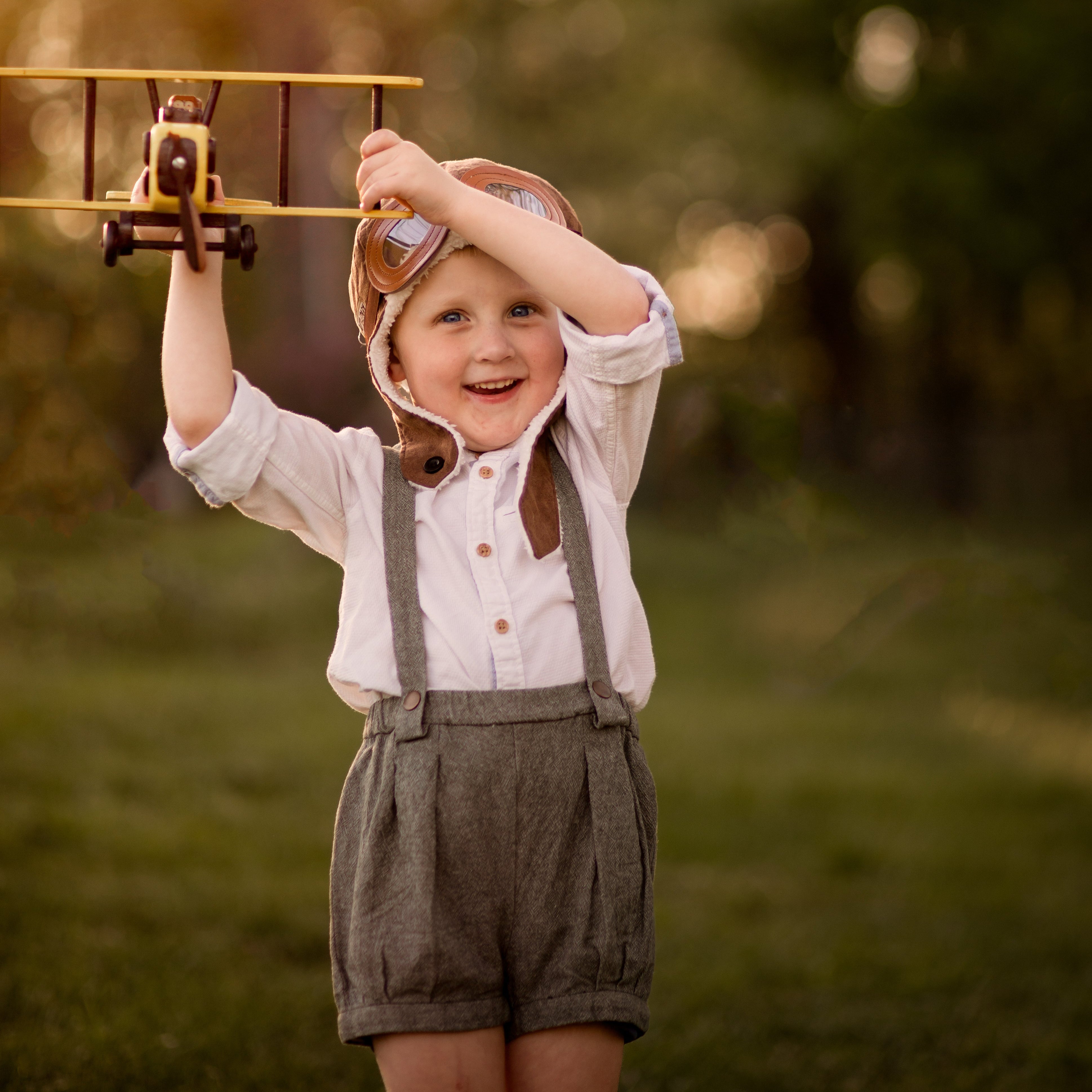 Olive Green Suspender Shorts