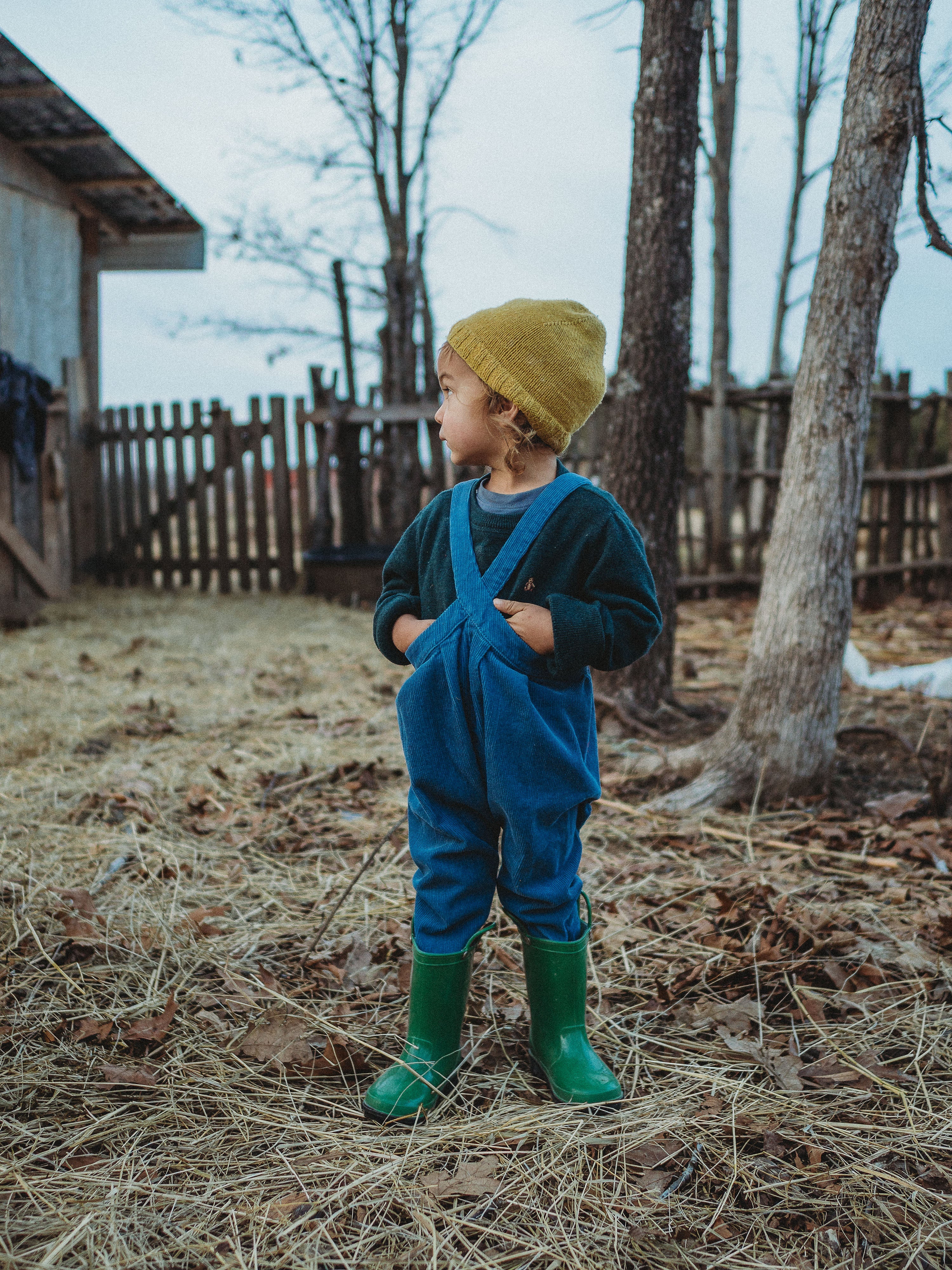 Cold Season Suspender Pants