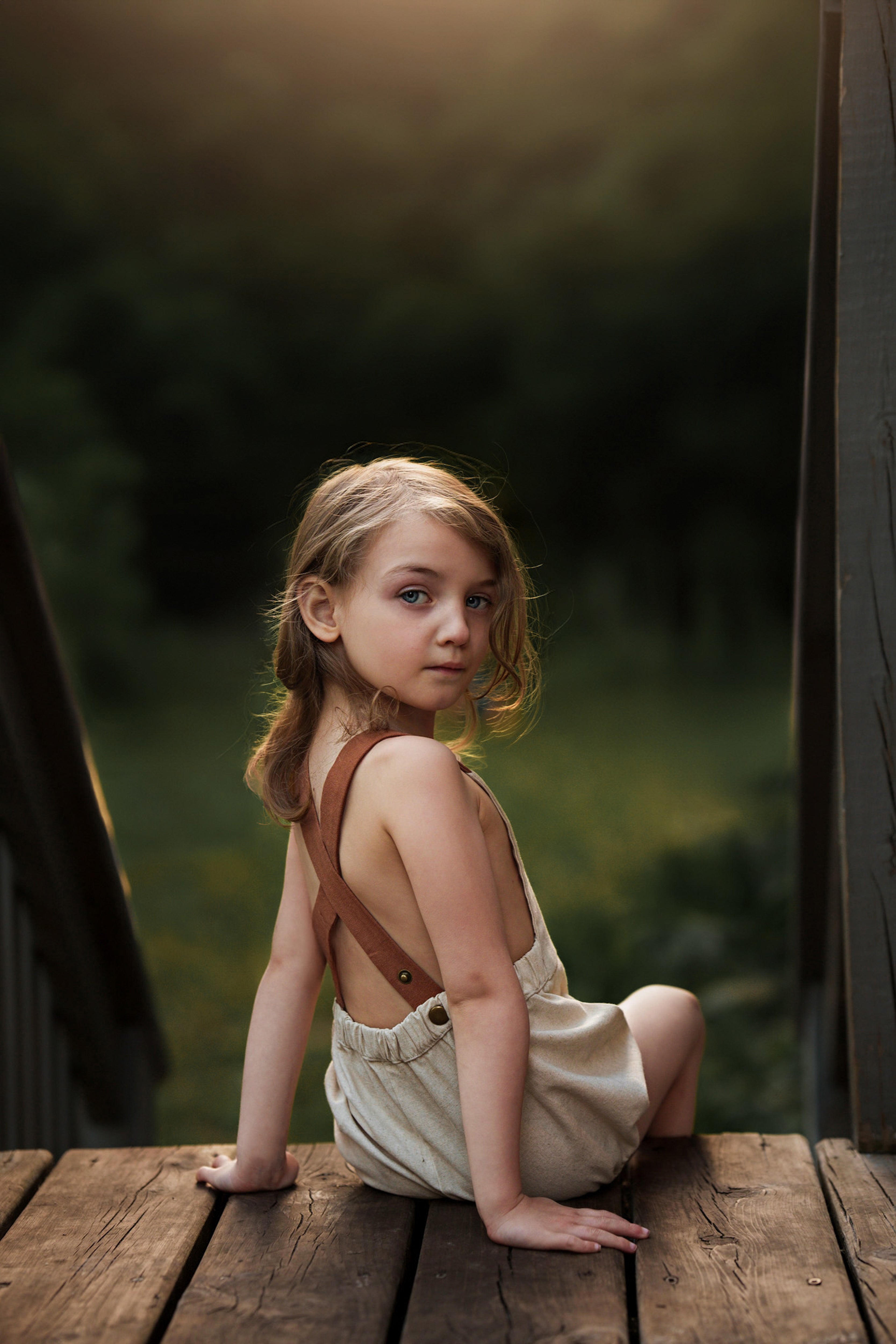 Natural Bubble Romper