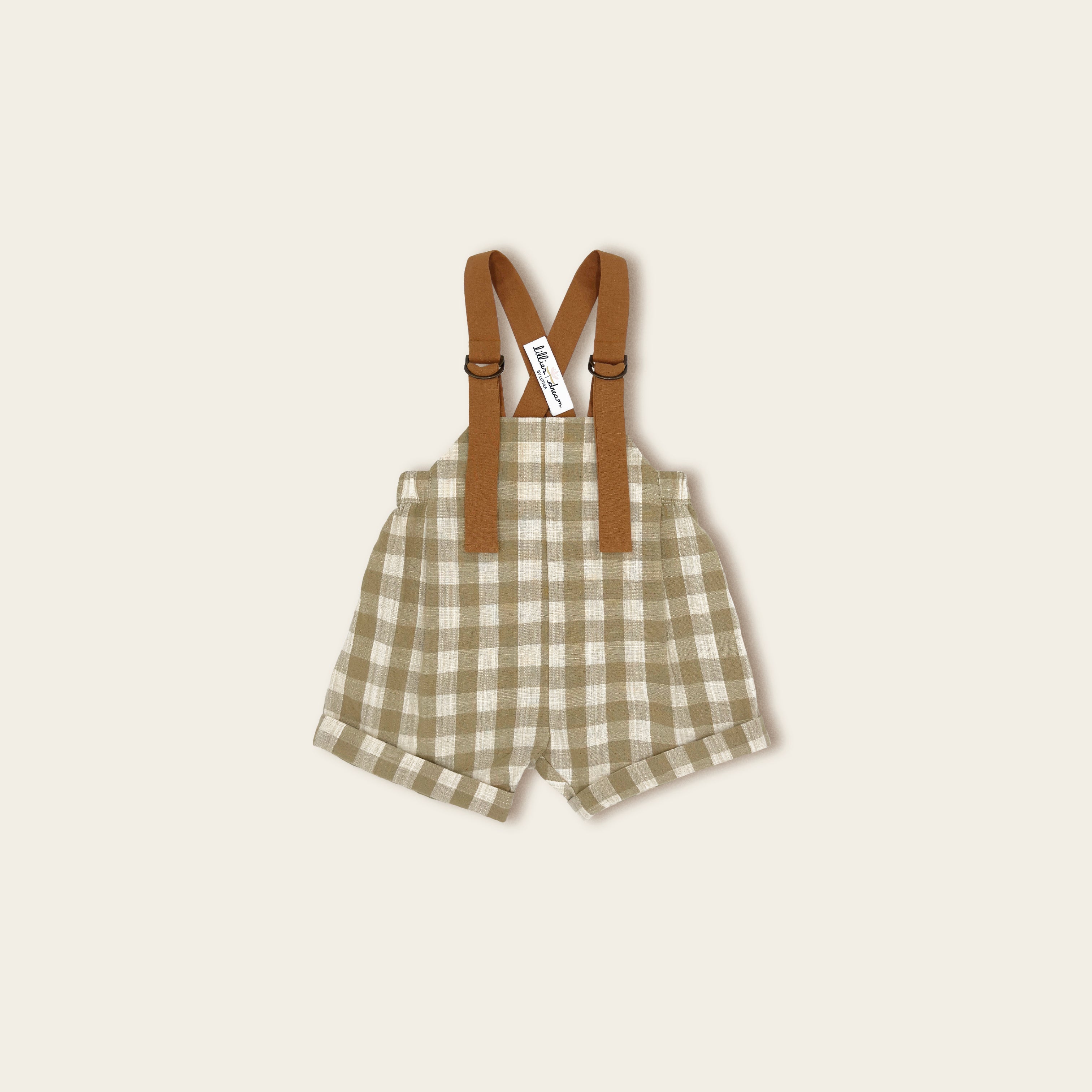 The Lichen Gingham Romper