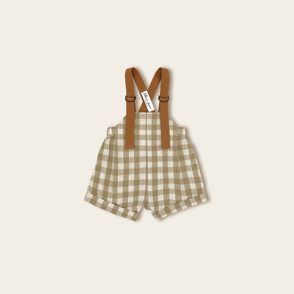 The Lichen Gingham Romper