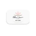 Lillies Dream Gift Card featuring a charming design that communicates the joy of gifting. The card offers flexibility with a range of amounts from $25 to $200, encouraging personalized gifting. The design emphasizes simplicity and ease of use, allowing customers to send heartfelt messages and select delivery dates without any additional processing fees.
