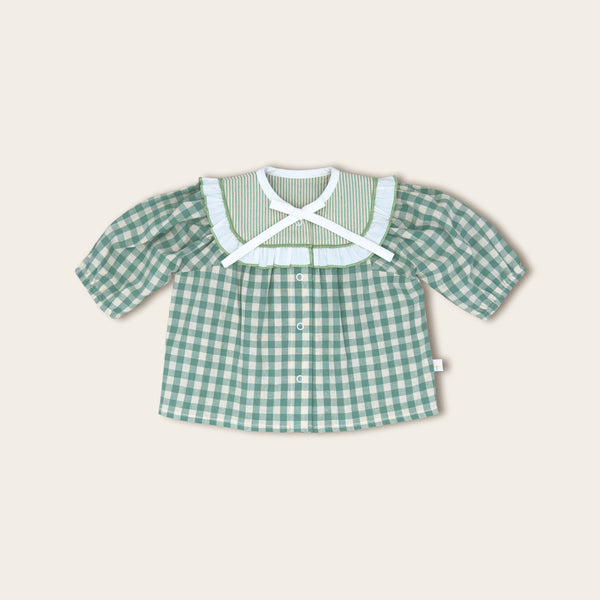 The Sprig Gingham Blouse