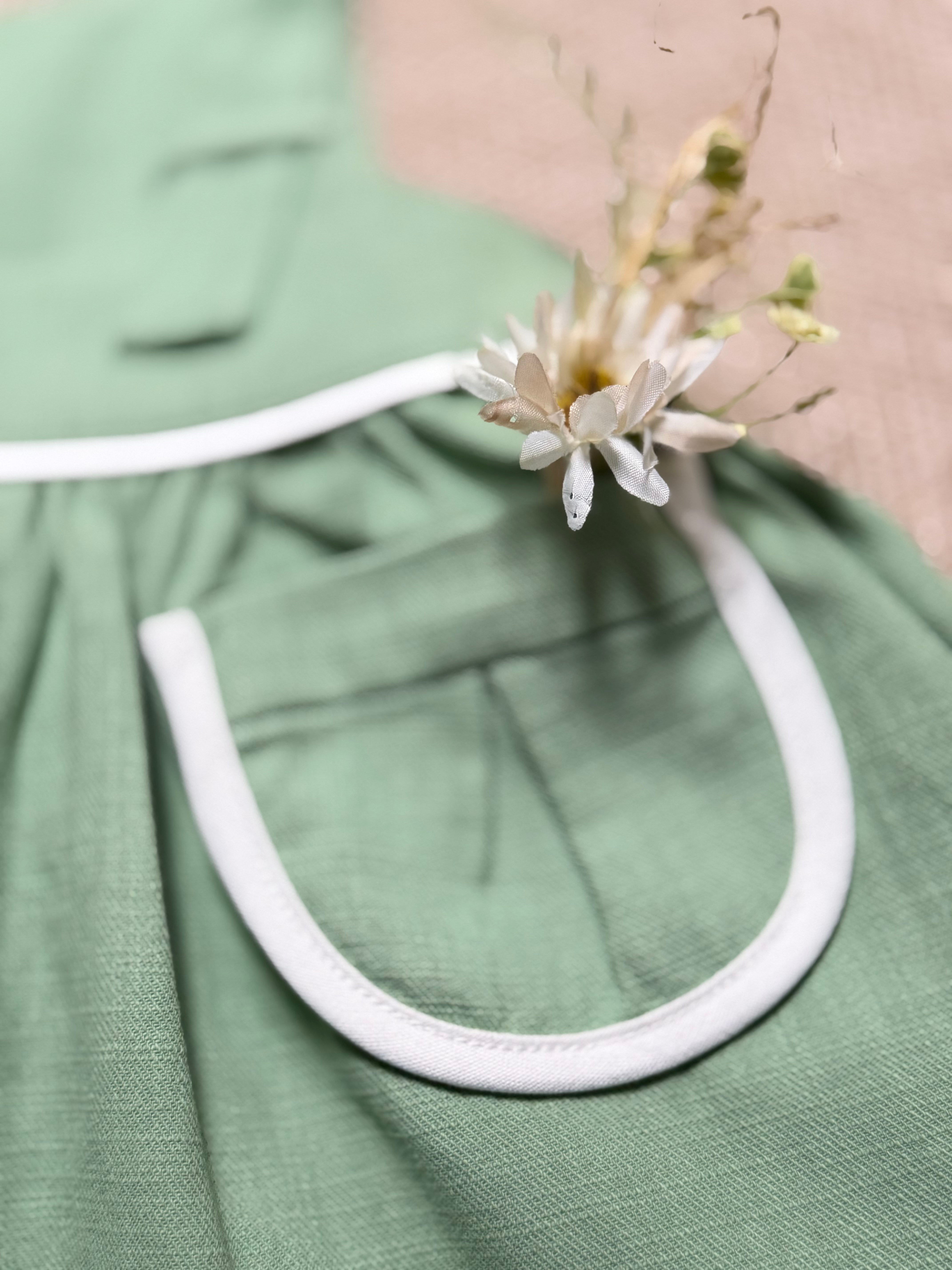 The Sapling Pinafore + Sprig Blouse Set