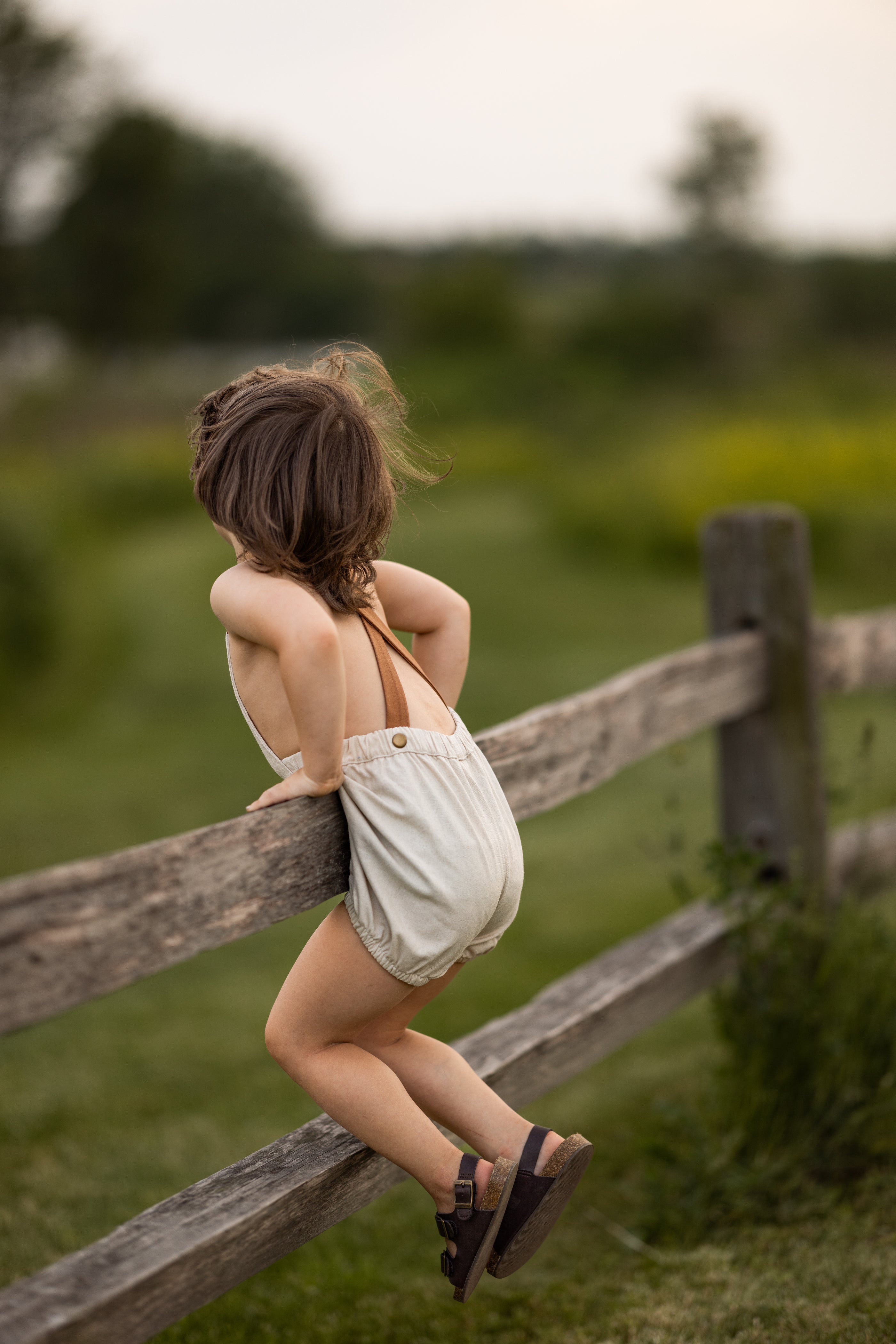 Natural Bubble Romper