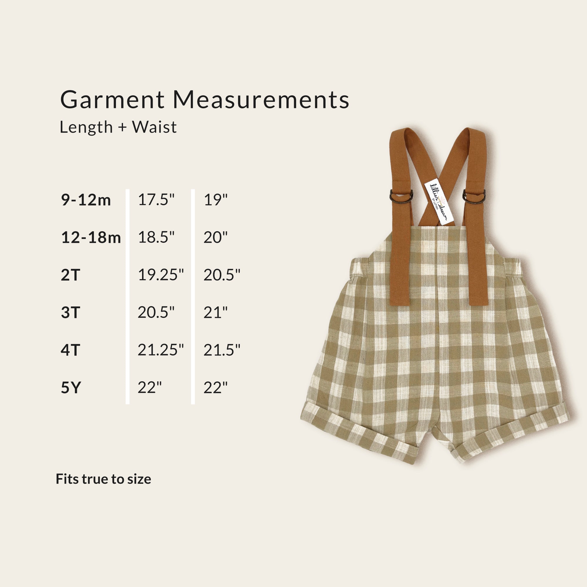 The Lichen Gingham Romper