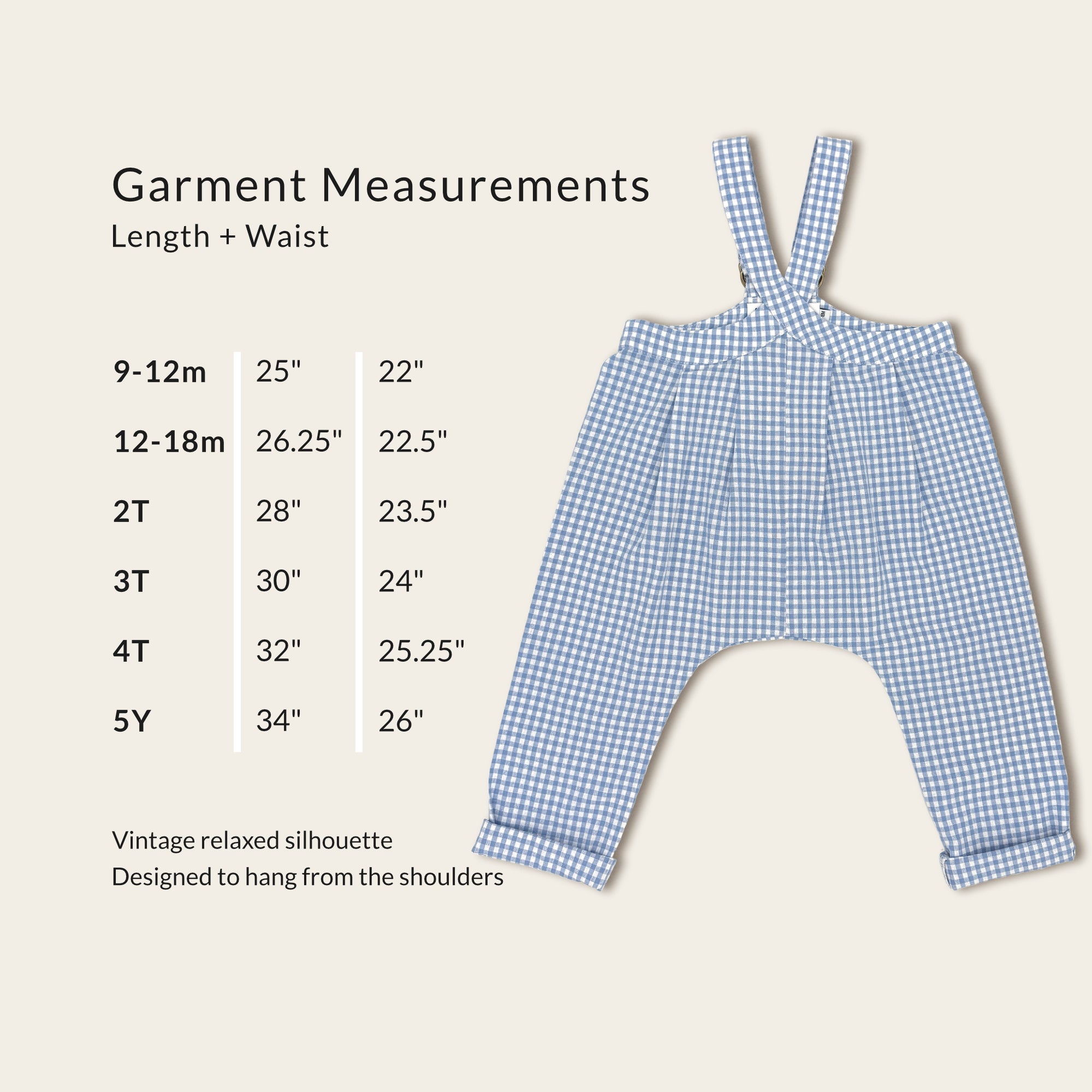 The Bluebell Suspender Pants