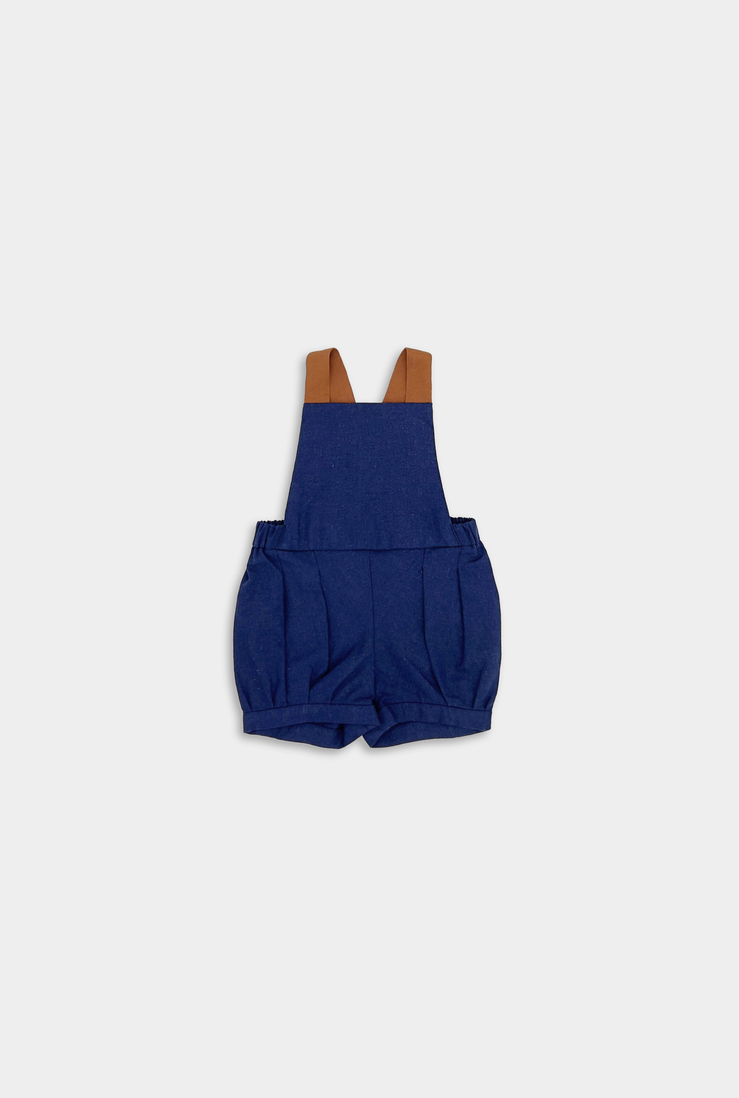 Navy Short Overalls