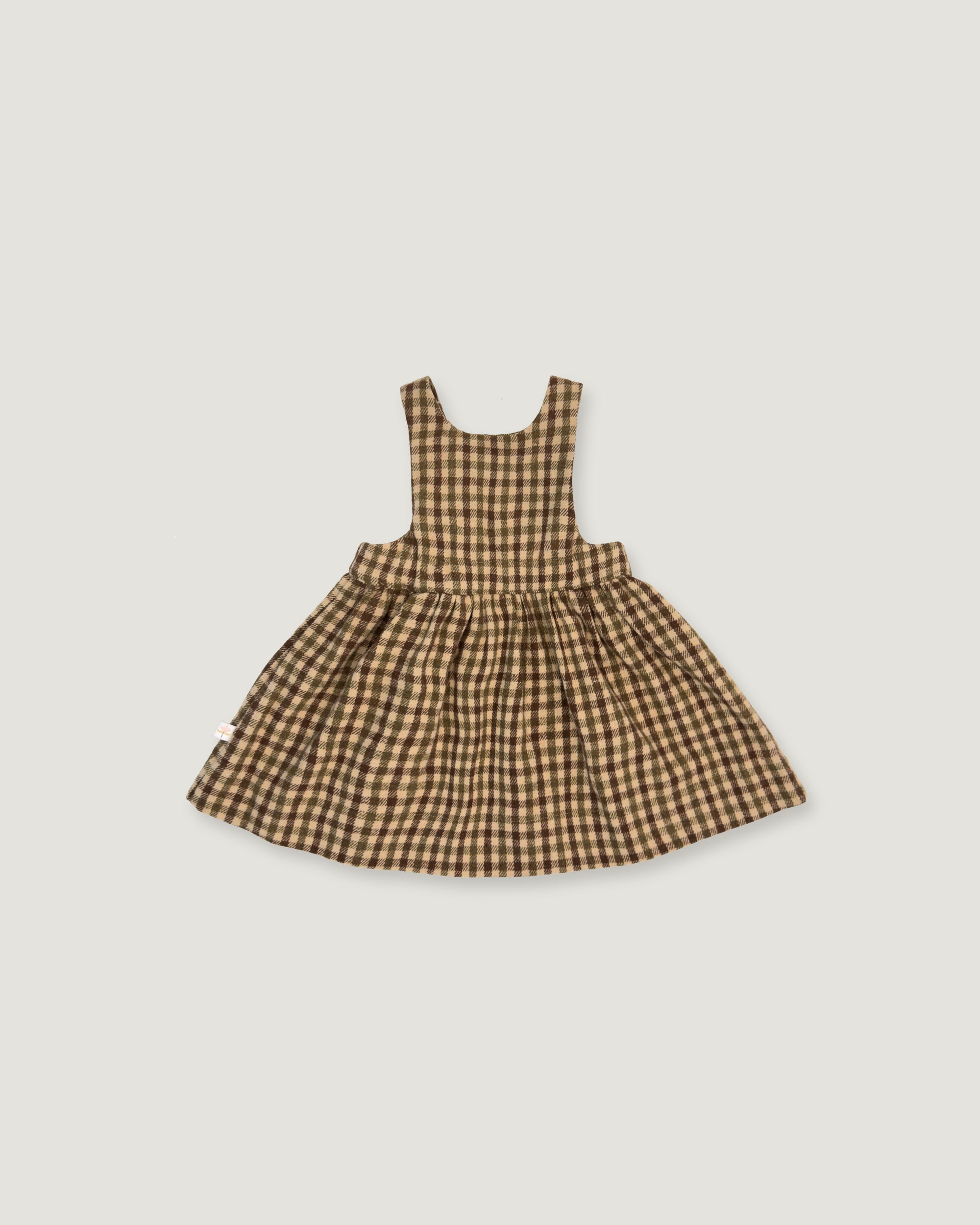 The Oak Gingham Pinafore