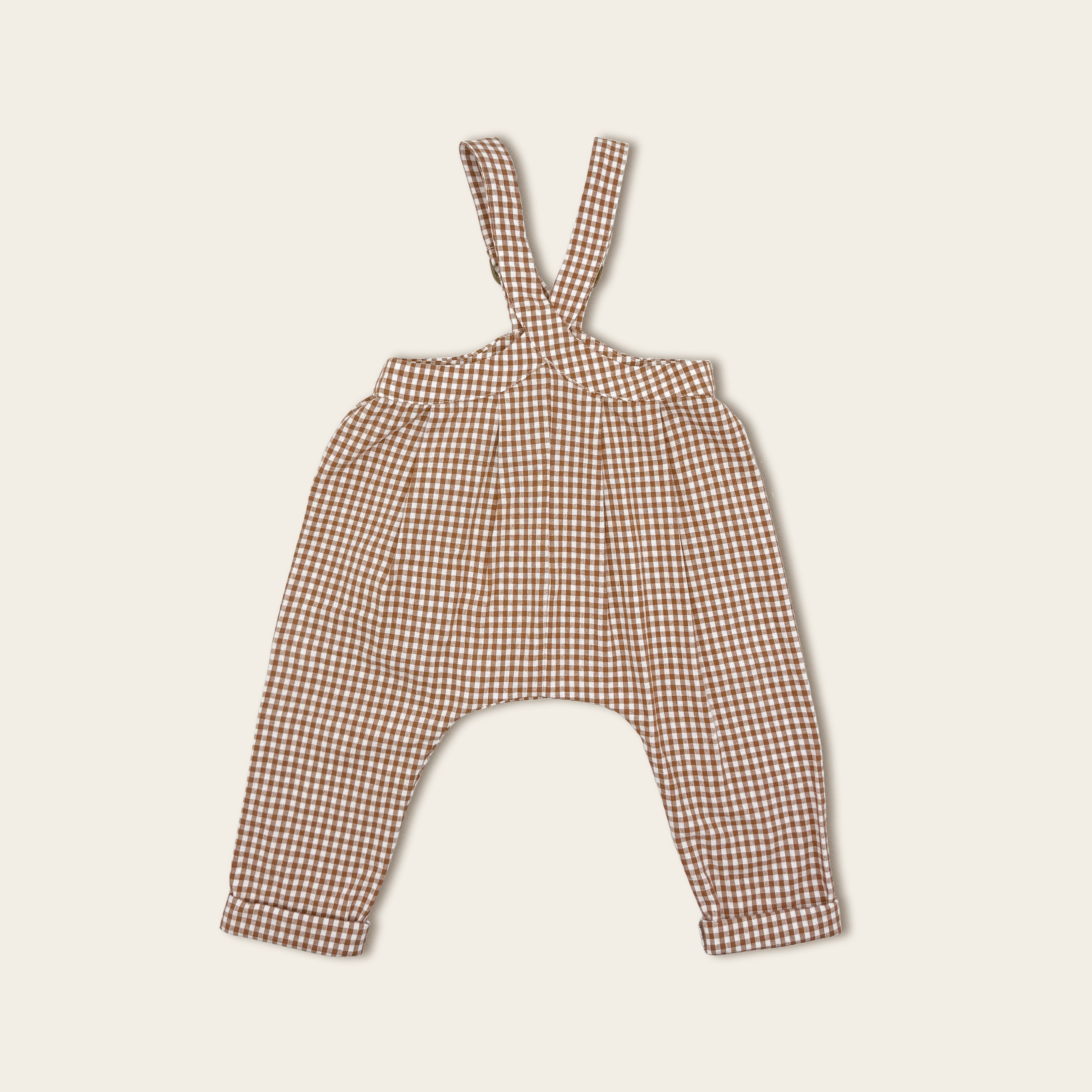 The Pine Cone Suspender Pants