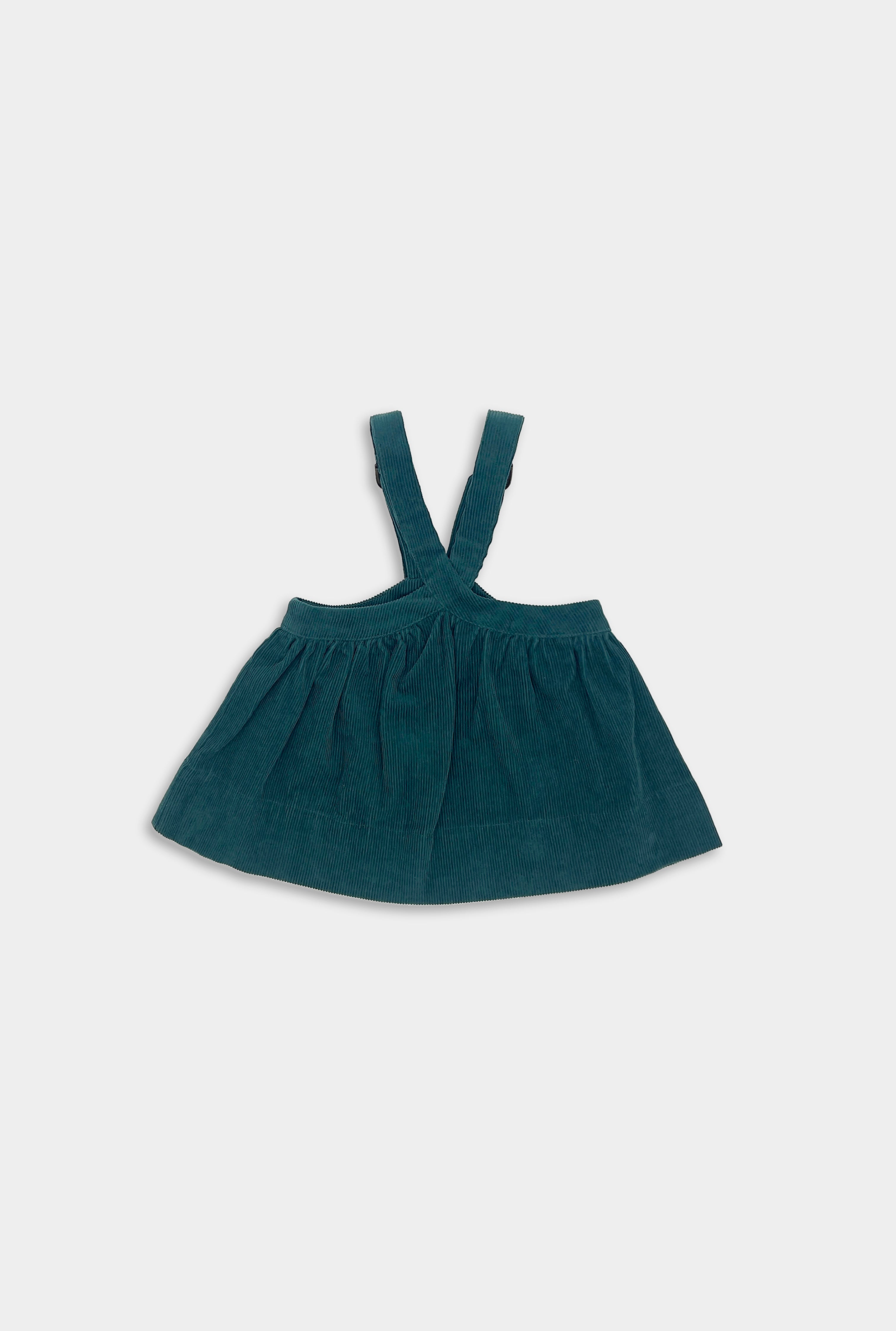 Spruce Corduroy Pinafore
